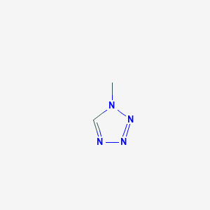 molecular formula C2H4N4 B091406 1-甲基-1H-四唑 CAS No. 16681-77-9