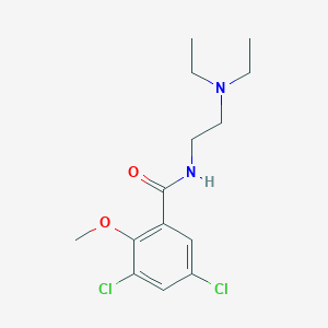 molecular formula C14H20Cl2N2O2 B091411 Diclometide CAS No. 17243-49-1