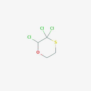 2,3,3-Trichloro-1,4-oxathiane
