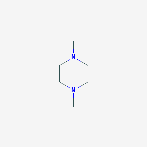 molecular formula C6H14N2 B091421 1,4-二甲基哌嗪 CAS No. 106-58-1