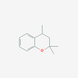 molecular formula C12H16O B091426 3,4-Dihydro-2,2,4-trimethyl2H-1-benzopyran CAS No. 17937-03-0