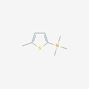 molecular formula C8H14SSi B091430 2-(三甲基硅基)-5-甲基噻吩 CAS No. 18387-92-3