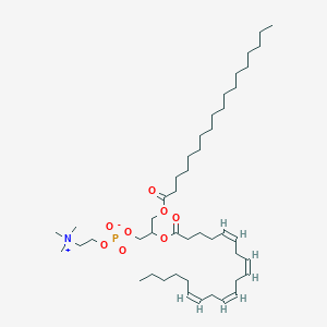 molecular formula C46H84NO8P B091436 1-Stearoyl-2-arachidonylphosphatidylcholine CAS No. 18892-74-5