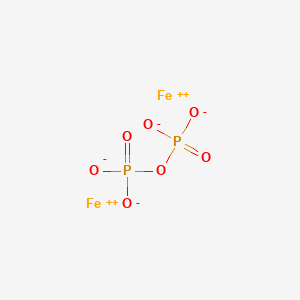 molecular formula Fe2O7P2 B091438 Ferrous pyrophosphate CAS No. 16037-88-0