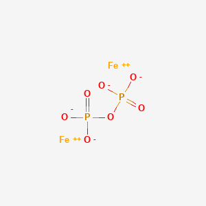 molecular formula Fe2O7P2 B091438 Iron(II) Pyrophosphate CAS No. 16037-88-0