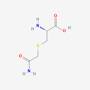 molecular formula C5H10N2O3S B091442 半胱氨酸-S-乙酰胺 CAS No. 17528-66-4