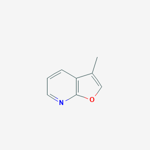molecular formula C8H7NO B009145 3-Methylfuro[2,3-b]pyridine CAS No. 109274-90-0