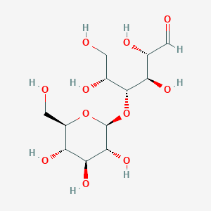 molecular formula C12H22O11 B091454 4-O-beta-D-Glucopyranosyl-D-mannose CAS No. 15761-61-2
