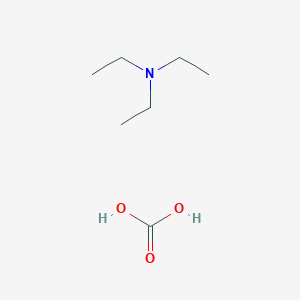 molecular formula C7H17NO3 B091458 Carbonic acid, compd. with N,N-diethylethanamine (1:1) CAS No. 15715-58-9