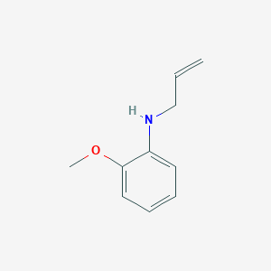 molecular formula C10H13NO B091460 Allyl-(2-methoxy-phenyl)-amine CAS No. 15258-47-6