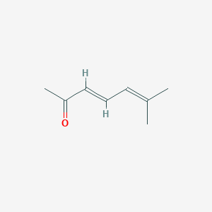 molecular formula C8H12O B091463 6-甲基-3,5-庚二烯-2-酮 CAS No. 16647-04-4