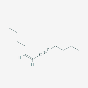 molecular formula C12H20 B091465 (Z)-dodec-5-en-7-yne CAS No. 16336-83-7