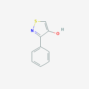 molecular formula C9H7NOS B091474 3-Phenylisothiazol-4-ol CAS No. 19389-31-2