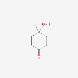 molecular formula C7H12O2 B091476 4-Hydroxy-4-methylcyclohexanone CAS No. 17429-02-6
