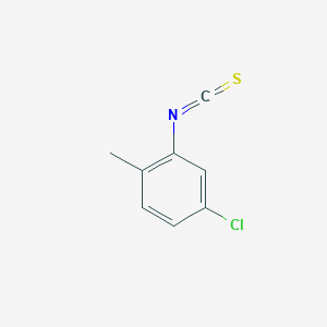 molecular formula C8H6ClNS B091479 5-氯-2-甲基苯基异硫氰酸酯 CAS No. 19241-36-2