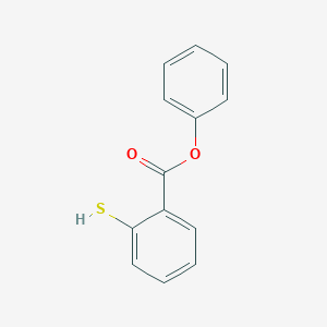 molecular formula C13H10O2S B091481 Phenyl 2-mercaptobenzoate CAS No. 15570-18-0