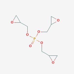 molecular formula C9H15O7P B091482 Tris(2,3-epoxypropyl) phosphate CAS No. 18795-33-0