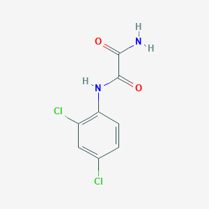 molecular formula C8H6Cl2N2O2 B091488 N~1~-(2,4-dichlorophenyl)ethanediamide CAS No. 17738-96-4