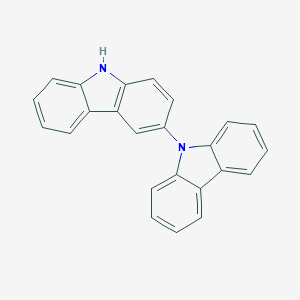 molecular formula C24H16N2 B091494 9H-3,9'-Bicarbazole CAS No. 18628-07-4