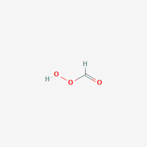 molecular formula CH2O3 B091509 过甲酸 CAS No. 107-32-4
