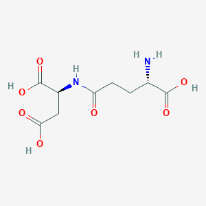 molecular formula C9H14N2O7 B091514 γ-谷氨酰天冬氨酸 CAS No. 16804-55-0