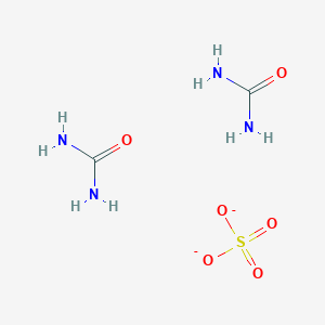 molecular formula C2H10N4O6S B091518 Diuronium sulphate CAS No. 17103-31-0
