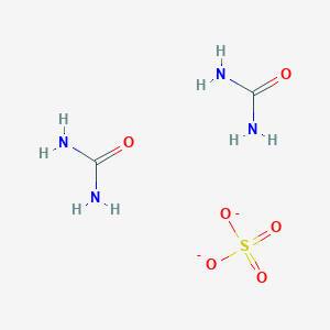 molecular formula C2H8N4O6S-2 B091518 Diuronium sulphate CAS No. 17103-31-0