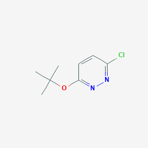 molecular formula C8H11ClN2O B091525 3-(Tert-Butoxy)-6-Chloropyridazine CAS No. 17321-24-3