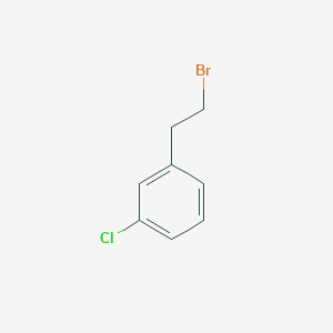 molecular formula C8H8BrCl B091528 1-(2-Bromoethyl)-3-chlorobenzene CAS No. 16799-05-6