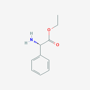molecular formula C10H13NO2 B091530 (S)-Ethyl 2-amino-2-phenylacetate CAS No. 15962-49-9