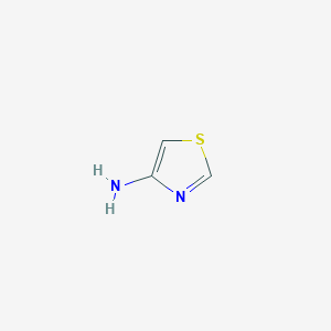 molecular formula C3H4N2S B091535 Thiazol-4-amine CAS No. 17720-99-9
