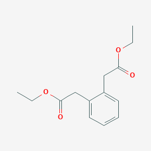 molecular formula C14H18O4 B091549 1,2-Benzenediacetic acid diethyl ester CAS No. 17532-66-0