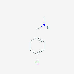 molecular formula C8H10ClN B091550 1-(4-chlorophenyl)-N-methylmethanamine CAS No. 104-11-0