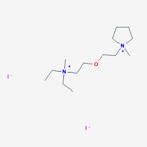 molecular formula C14H32I2N2O B091551 Plegarol CAS No. 126-79-4
