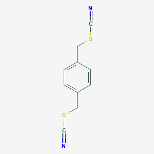 molecular formula C10H8N2S2 B091562 p-Xylylene Dithiocyanate CAS No. 1014-99-9