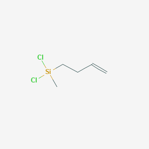molecular formula C5H10Cl2Si B091567 3-Butenylmethyldichlorosilane CAS No. 15983-86-5