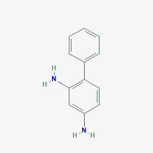 molecular formula C12H12N2 B091572 Biphenyl-2,4-ylenediamine CAS No. 16069-32-2
