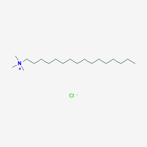 molecular formula C19H42N.Cl<br>C19H42ClN B091573 Hexadecyltrimethylammonium chloride CAS No. 112-02-7