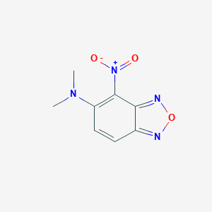 molecular formula C8H8N4O3 B091574 Benzofurazan, 5-(dimethylamino)-4-nitro- CAS No. 18378-28-4
