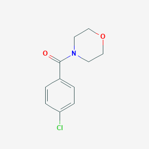 molecular formula C11H12ClNO2 B091582 (4-Chlorophenyl)(morpholino)methanone CAS No. 19202-04-1