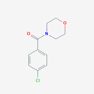 molecular formula C11H12ClNO2 B091582 N-(4-Chlorobenzoyl)morpholine CAS No. 19202-04-1