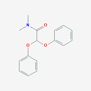 molecular formula C16H17NO3 B091591 N,N-Dimethyl-2,2-diphenoxyacetamide CAS No. 1033-99-4
