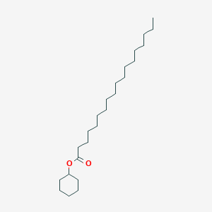 molecular formula C24H46O2 B091595 Cyclohexyl stearate CAS No. 104-07-4