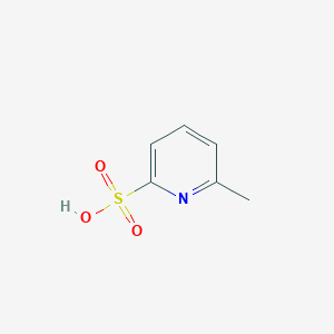 molecular formula C6H7NO3S B091597 6-甲基吡啶-2-磺酸 CAS No. 18615-99-1
