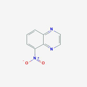 molecular formula C8H5N3O2 B091601 5-Nitroquinoxaline CAS No. 18514-76-6