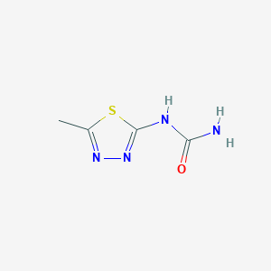 B091603 1-(5-Methyl-1,3,4-thiadiazol-2-yl)urea CAS No. 16279-23-5