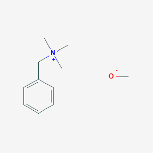 molecular formula C11H19NO B091608 Benzyltrimethylammonium methoxide CAS No. 122-08-7
