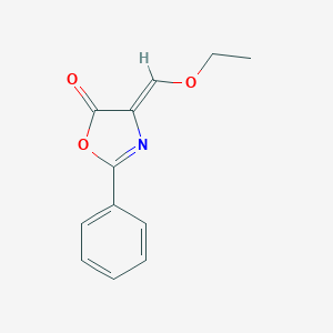 4-ETHOXYMETHYLENE-2-PHENYL-2-OXAZOLIN-5-ONE