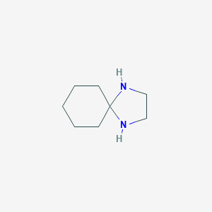 molecular formula C8H16N2 B091623 1,4-Diazaspiro[4.5]decane CAS No. 177-03-7