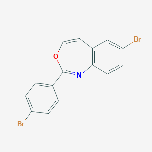 7-Bromo-2-(4-bromophenyl)-3,1-benzoxazepine